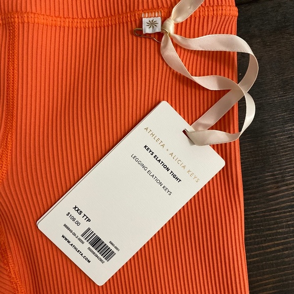 NWT Athleta X Alicia Keys, Keys Elation Tight Size XXS - Picture 9 of 9